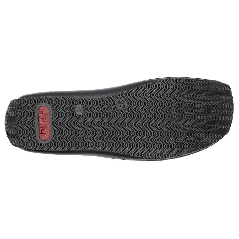 Rieker Slipper Halbschuh Freizeitschuh mit Reißverschluss für einfacheres Schlupfen ▷ für Räumungsverkauf