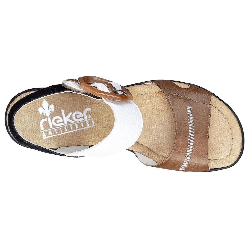 Rieker Sandalette Sommerschuh Sandale Keilabsatz im modischen Look kaufen Letzte 3 Tage