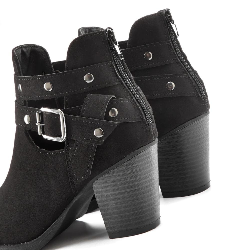 LASCANA Cowboy Stiefelette Cowboy Boots Western Stiefelette Ankleboots mit Zierschnalle VEGAN kaufen Bis zu 60% Rabatt