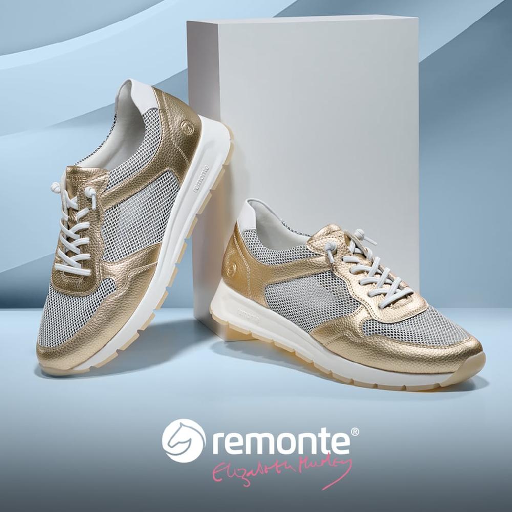 Remonte Slip-On Sneaker »Elisabeth Hurley-Collection« Freizeitschuh Halbschuh Schnürer mit Schaftrandpolsterung Bis zu 55% Rabatt