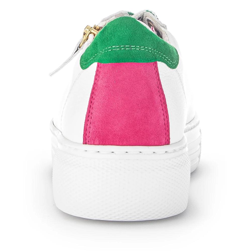 Gabor Plateausneaker »FLORENZ« mit bunten Besätzen Weite G Freizeitschuh Halbschuh Schnürschuh online kaufen Kostenloser Versand international